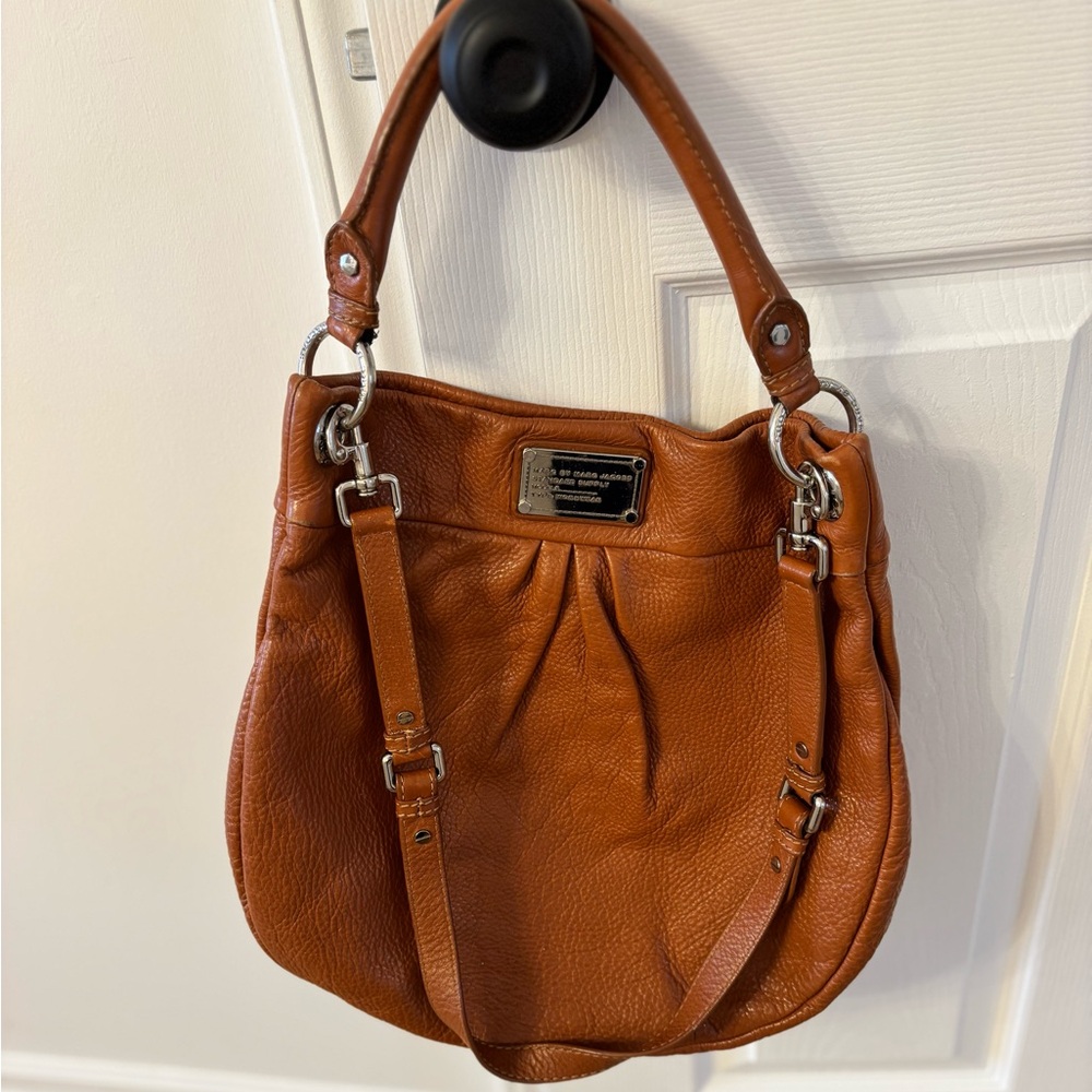 Tan Leather Marc by Marc Jacobs Hobo purse